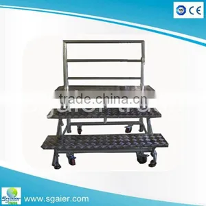 Folding Choral Risers, Portable Choral Riser Stage for Sale, Mobile Choral Risers thumbnail-6