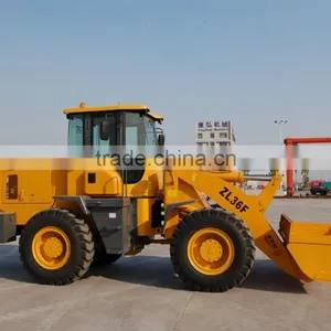 Road Construction Equipment! 3t Excavator-loader, Wheel Loader With Hydraulic Transmission thumbnail-1