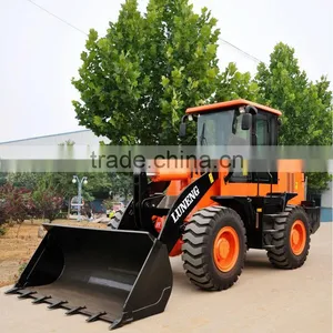 3 Ton ZL30 Compact Wheeled Loader (3000kg+C Ummins Engine+Joystick Control+Electrolic Control Gear Shift) thumbnail-3