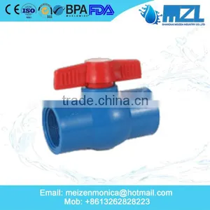 High Quality Farm Agricultural PVC Single Union Ball Valve thumbnail-1