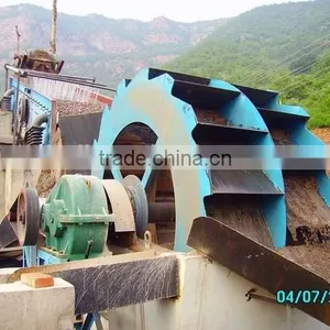 High Abrasion Resistance and Large Cleaning Capacity Bucket Wheel Sand Washer Machine thumbnail-1