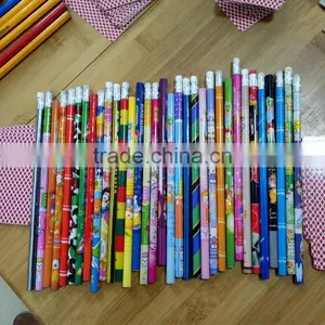 Manufacturers Customize All Kinds of Pencil HB Wood Pencil With Eraser thumbnail-1