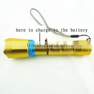 Tactical LED Flashlight Zoom Flashlight thumbnail-2