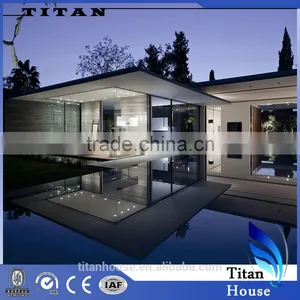 Light Steel Glass Australia Prefabricated House thumbnail-1