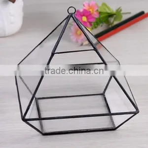 Micro Landscape Terrarium Ornament Hanging Crystal Glass Flower Vase thumbnail-3