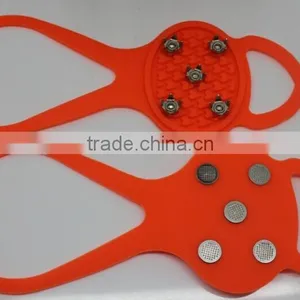 Tracking Shoes Outdoor Silicone Ice Snow 5 Spikes Safety Shoes thumbnail-1