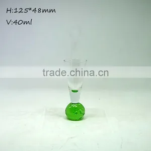 Latest Style Clear Crystal 200ml 40ml Liqueur Glass Colored Wine Glass thumbnail-3