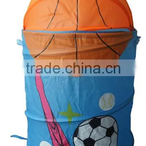 Store More Fabric Polyeater Storage Tub With Lid for Kids thumbnail-1