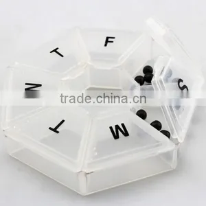 7 Days Pill Box Pill Organizer Children Safe thumbnail-2