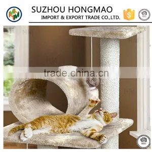 House Wood Cat Tree thumbnail-2