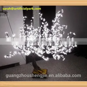 SJL15102601 Manufacturer Garden Decoration Outdoor Used Yellow Led Ginkgo Tree thumbnail-3
