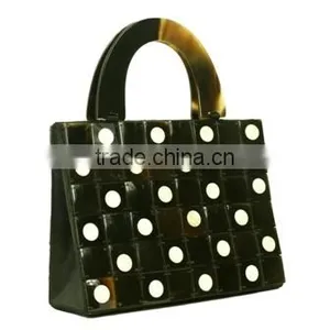 High Quality Best Selling Polka Dot Retro Handbag From Vietnam thumbnail-1