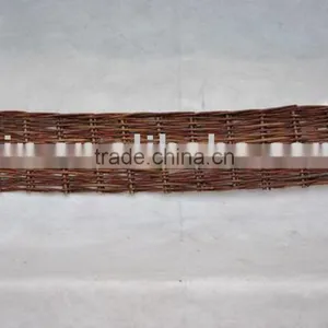 Garden Natural Willow Fence,as Edge in Garden thumbnail-1
