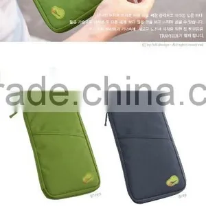 Multipurpose Cationic Fabric Wallet Bag Pouch Bag With Passport Card Pocket Travel thumbnail-4