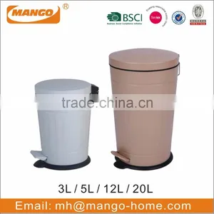 Oval Stainless Steel Garbage Can thumbnail-4