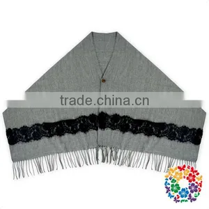 Two Style Cotton Scarf Warm Winter Shawl High Quality Knitting Scarf thumbnail-3