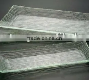 Retangle Acrylic Display Sushi Plates and Dishes thumbnail-1
