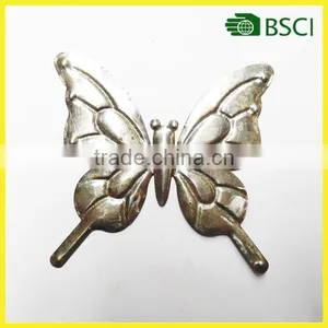 YS15B028 Butterfly Cast Iron Decoration Parts for Plant Decoration thumbnail-1