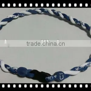 Hot Promotion Gift Black Sports Rope Necklace thumbnail-1