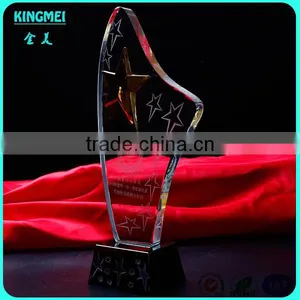 Wholesale Crystal Glass Angel Trophy for Gifts,crystal Oscar Awards thumbnail-5