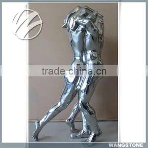 Stainless Steel Fist Abstract Figure Sculpture thumbnail-1