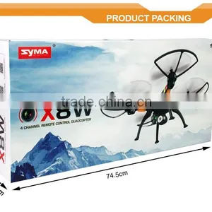 Syma X8W Big Quadcopter 2.4ghz Multicopter 4-axle Gyro Drone Uav Rtf Ufo With 0.2mp hd Camera VS Syma X5c thumbnail-6
