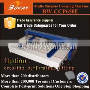 BOWAY Service Office CCP650E Slitting Creasing and Perforating Machine thumbnail-1