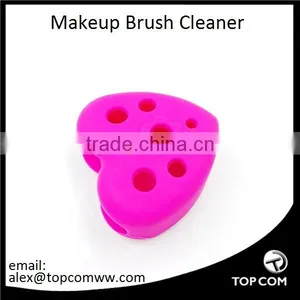 Silicone Gel Makeup Washing Brush Cleaner Egg Scrubber Tool thumbnail-1