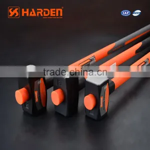 Professional Carbon Steel Stoning Stong Hammer With Long Flbreglass Handle thumbnail-1