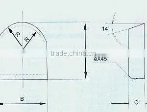 Cemented Carbide Tipped Welding Cutting Blade for Cutter--CLW(1294) thumbnail-1