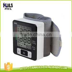 Automatic Extra Large LCD Portable Health Medical Home Use Digital Wrist Blood Pressure Monitor thumbnail-1