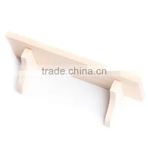Miniature Unfinished Wood Toy Shelf thumbnail-1