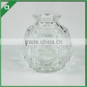 Engraved Big Ball Glass Bottle for 80ml Reed Diffuser Oil thumbnail-1