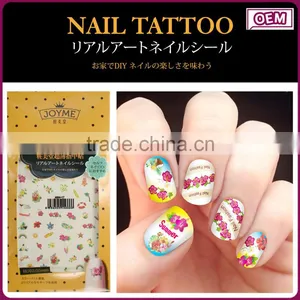 JOYME 2016 Wholesale Cute Water Transfer Beauty Nail Decoration Easy DIY Fashion Nail Art thumbnail-1