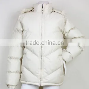 Western Wear For Women Beige White Warm Jackets And Coats thumbnail-1