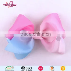 New Design Printed Grosgrain Ribbon Hair Bows Bulk for Girls thumbnail-1