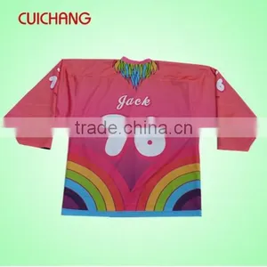 Sublimation Ice Hockey Jerseys & Children Ice Hockey Jerseys Cc-033 thumbnail-2