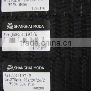 Blended Worsted Wool Fabric W94/ms6 Moda-t041 thumbnail-1