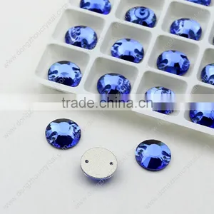 Widely Used Colorful Round Crystal Sew on Stones,sewing Crystals on Dress/jewelry/shoes/bags thumbnail-1