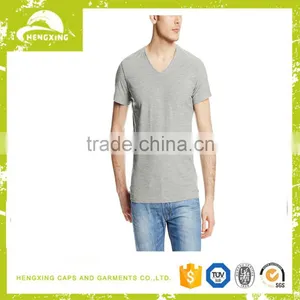 Wholesale Plain Round Neck Men t Shirt, Fashion Blank t Shirt thumbnail-4