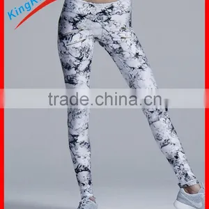 New Design Wholesale Fitness Clothing Camouflage Custom Womens Compression Tights thumbnail-3