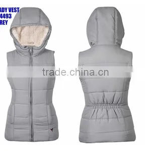 2015 Down Jacket Manufactory OEM Ladies Down Vest(LV64493) thumbnail-1