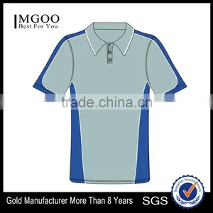 2016 MGOO Newest Cheap Customized Polo Shirts Sport Dri Fit Shirt Wholesale Sublimation Polo Shirt thumbnail-5