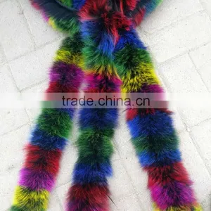 BBG-H-19 Hot Sale Factory Direct Supply High Quality Fox Fur Trimmings thumbnail-6