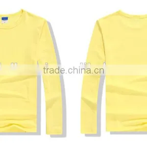 Wholesale Plain Cheap Custom t Shirt Printing Long Sleeve Blank T Shirts thumbnail-6