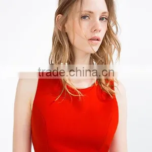 Dongguan Clothing Manufacturers Free Prom Fshion Summer Women Dress Designs 2016 Polyester for Ladies Fitness Woman Wear Sexy thumbnail-5
