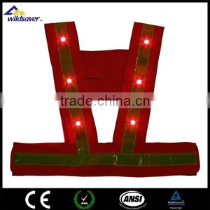 High Visibility Reflective School LED Child Safety Vest thumbnail-3