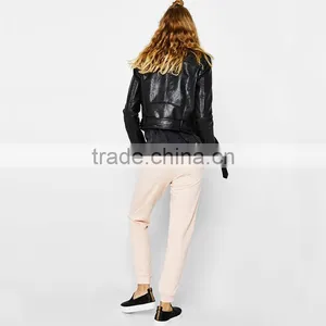 Women's Trousers With Cord Soft Loose Fit Ankle Banded Jogger Pants thumbnail-2