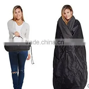 Promotional Waterproof Outdoor Picnic Travel Blanket With Handle/pillow Blanket thumbnail-2