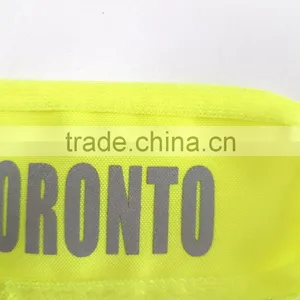 Heat Transfer Reflective Logo on a Patch Used on Safety Shirt or Vest thumbnail-4